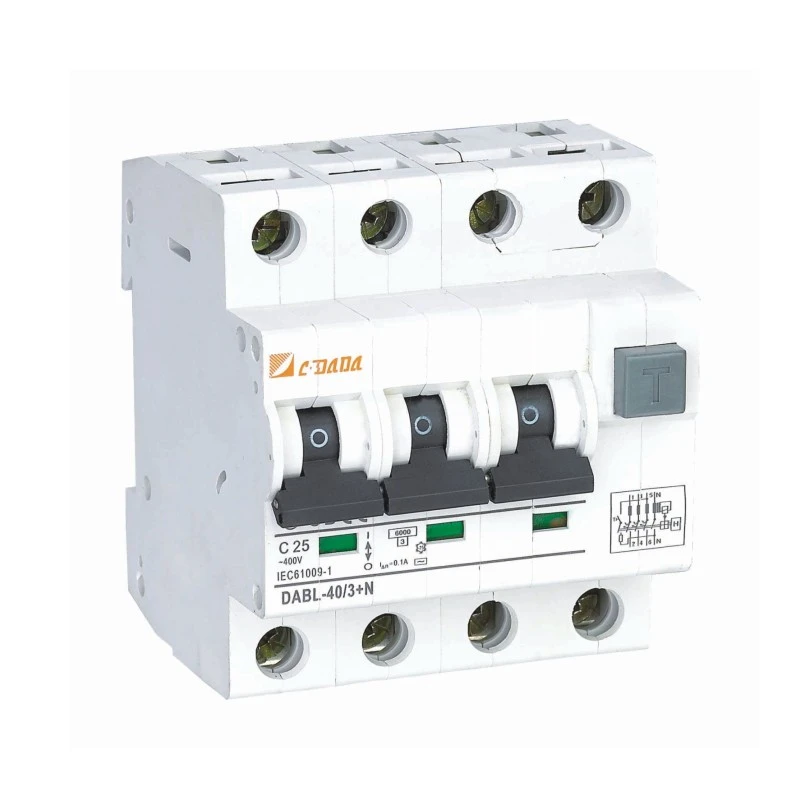 2P 4P elektroniskā tipa RCBO